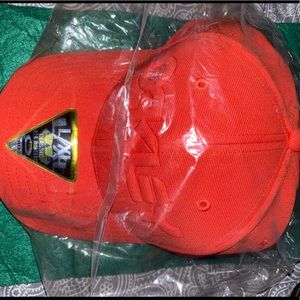 Mens Red Line OAKLEY Hat